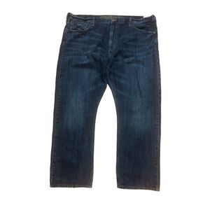 American Eagle, Relaxed Straight jeans, 44x32, dark wash
